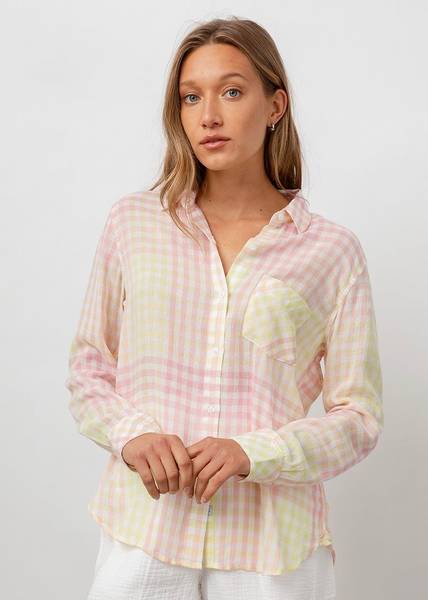 Bilde av RAILS - Charli Shirt Lemon