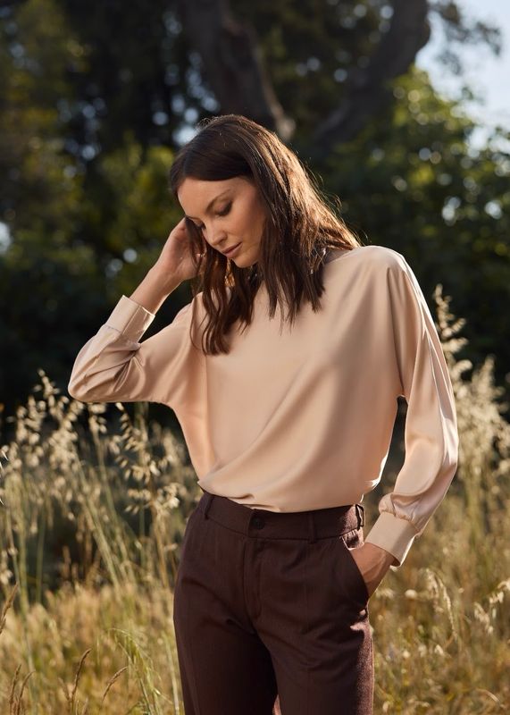 RICCOVERO - Gail Bluse Sandstone A611-211