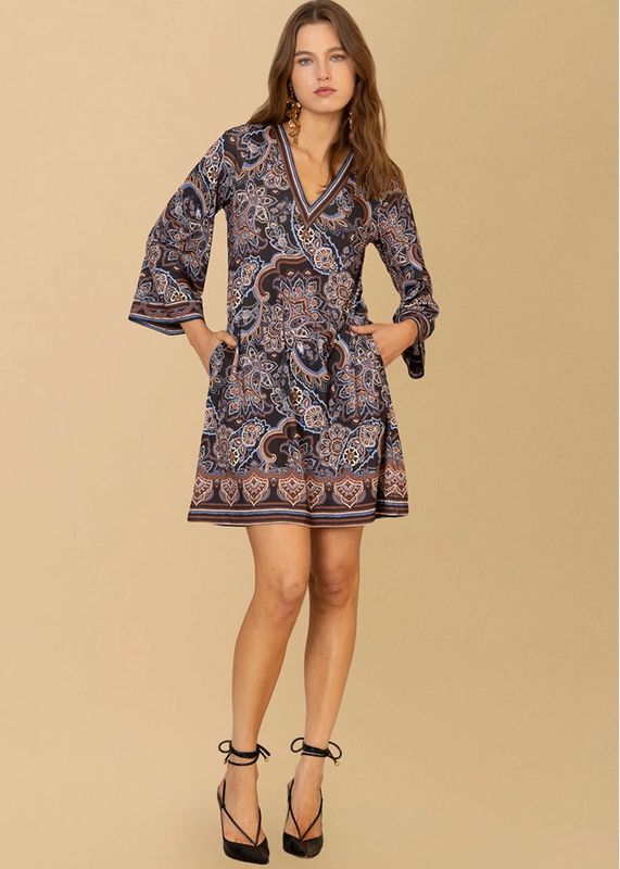 HALE BOB -  Laylah Kjole Navy 57RW642A