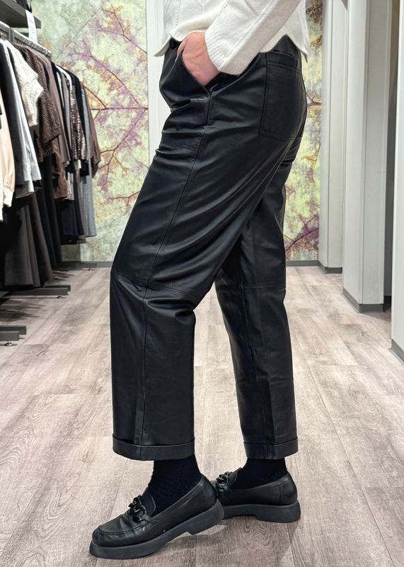 GUSTAV - Aimie 7/8 Skinnbukser Black 