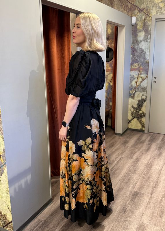 BYTIMO - Organza Gown Maxikjole Midnight Field 2710554 170 