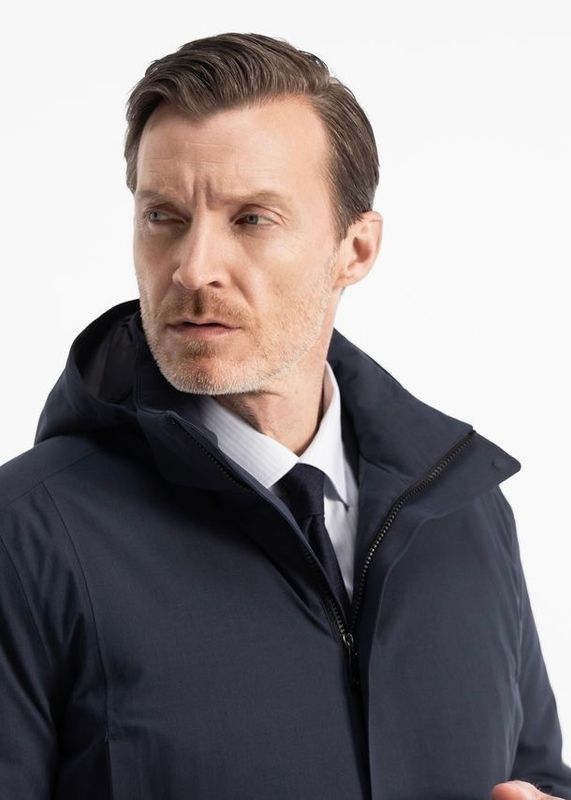 UBR - M Regulator Parka Navy Herringbone
