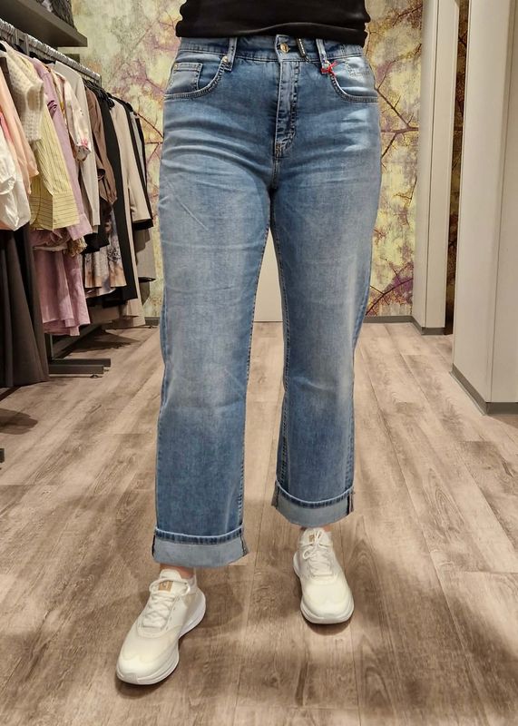 CAMBIO - Gaia Relaxed Jeans Sun Vibes Used 9182 0122-04 5154