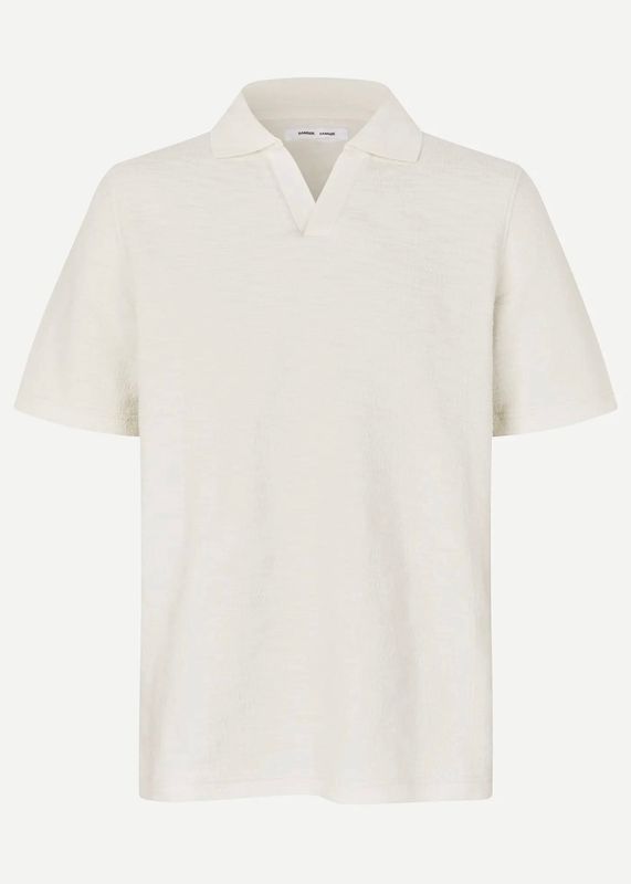 SAMSØE SAMSØE - Samac V-neck Polo 15974 Clear Cream
