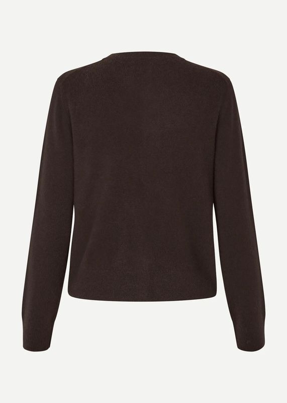 SAMSØE SAMSØE - W Saboston Cardigan Black Coffee 6304 