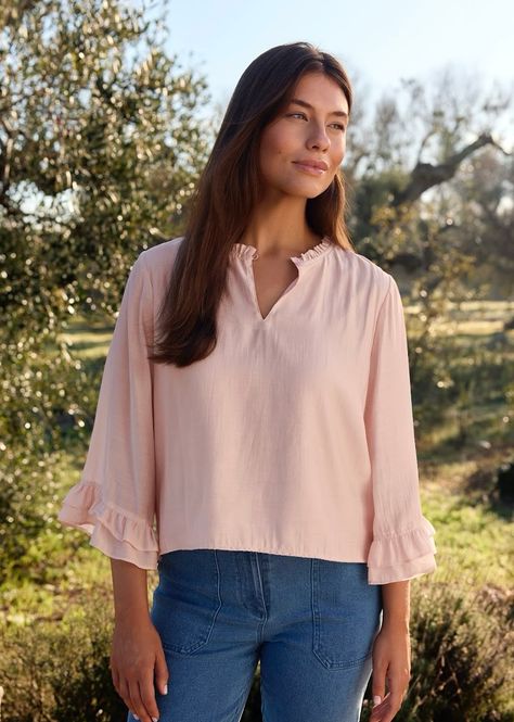 Hovedbilde RICCOVERO - Volang Bluse Soft ...