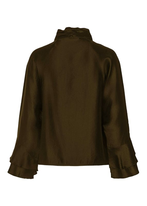 RICCOVERO - Zelda Bluse Warm Chocolate 779
