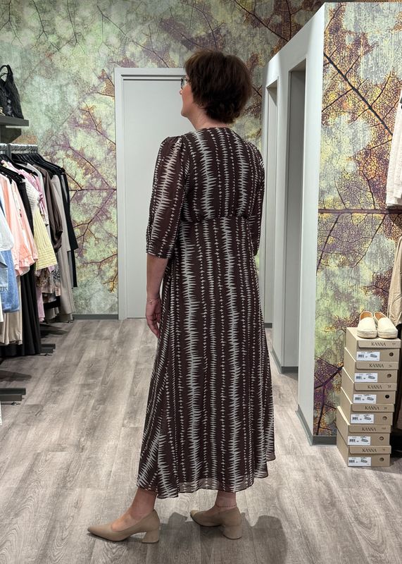 RICCOVERO - Sorrento Maxikjole Brown Safari 771