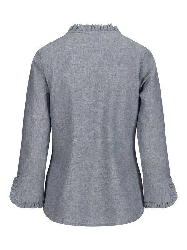 ELLA&IL - Clarion Linskjorte Denim Blue