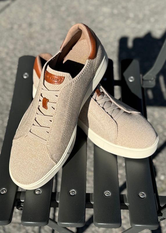 COLE HAAN - Men's GrandPro Luxe Slip-On Stitchlite Sneakers Oxford Tan