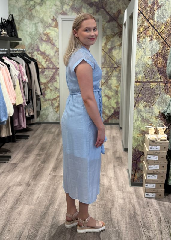 RICCOVERO - Claire Midikjole Light Blue 510
