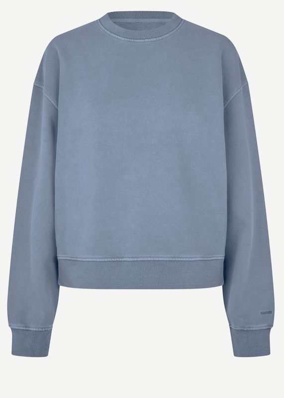 SAMSØE SAMSØE - W Savan Sweat 15697 Wind Blue Pigment 