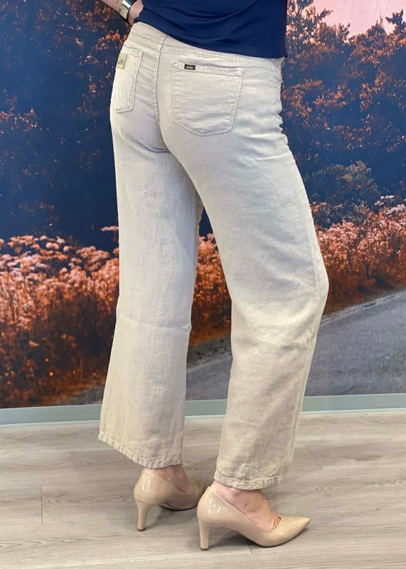 LOIS - Culotte Linbukse 2172- 8032 Linen Summer Taupe
