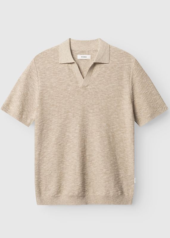 GABBA - Cross Alto SS Knit Ecru