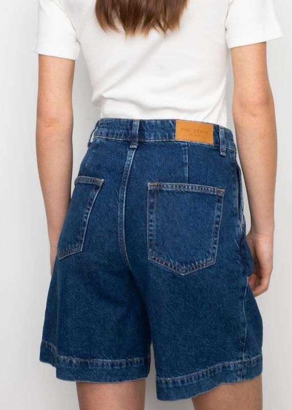 CAMILLA PIHL - Jason Shorts Washed Dark BIue