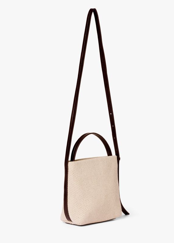 DAY ET - Structured Twill Crossbody Veske Whitecap Gray 3261475653 01901