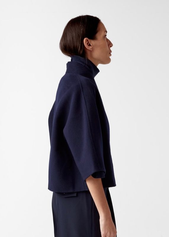 CHRISTIAN AKS - Kira Wool Jakke Navy