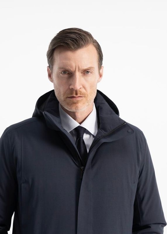 UBR - M Regulator Parka Navy Herringbone