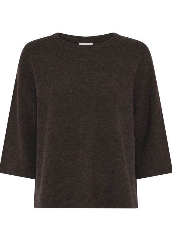 LA ROUGE - Sissel Knit Brown Melange