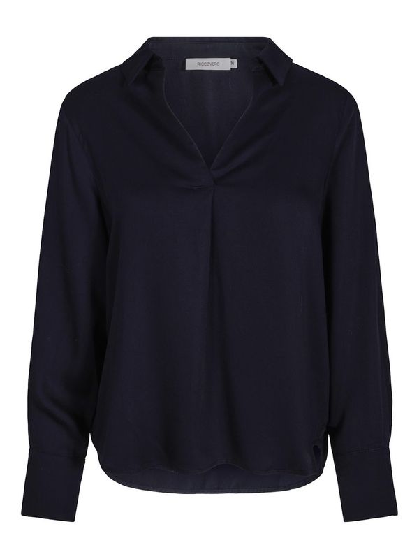 RICCOVERO - Timor Skjorte Navy 580