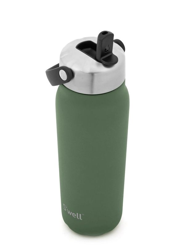 S´WELL - Explorer Flip Straw 710 ml/24 oz Green Jasper