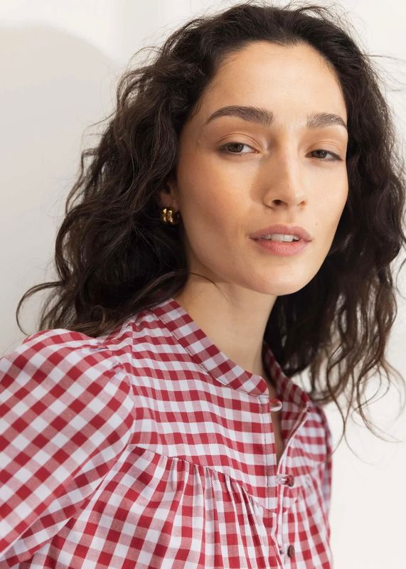 CAMILLA PIHL - Bellier Bluse Red Check