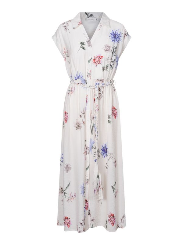 RICCOVERO - Claire Midikjole Cream Multi Color 153