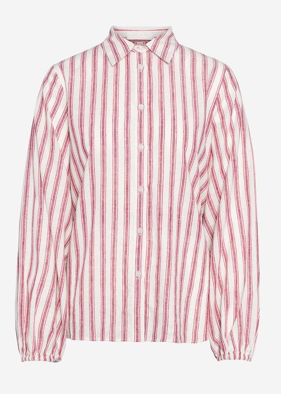 CAMILLA PIHL - Fable Skjorte Berry Stripe