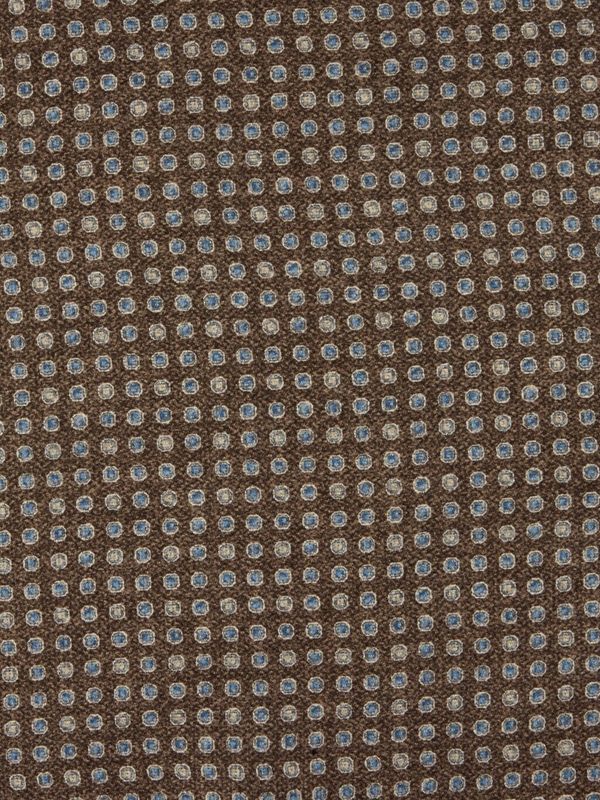 STENSTRÖMS - Lommetørkle Brown Pattern Silk 923443-271